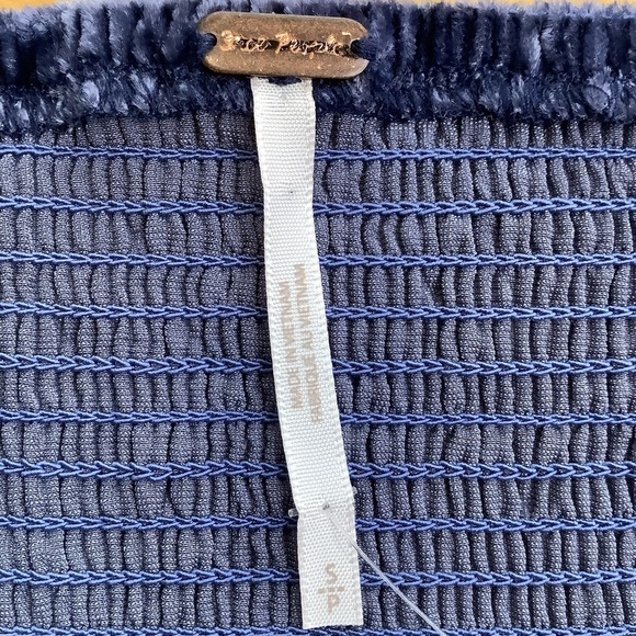 FREE PEOPLE Yours Truly Velvet Top in Wild Moon Size S - Picture 12 of 16